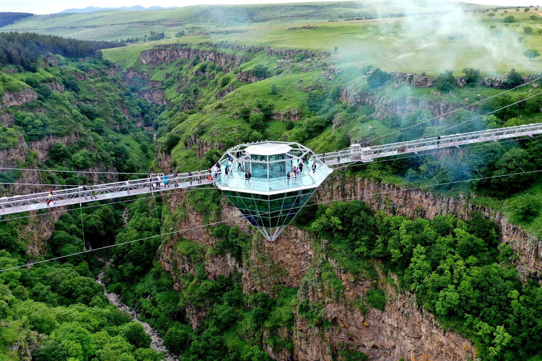 From Tbilisi: Dashbashi Canyon, Algeti lake, Diamond bridge