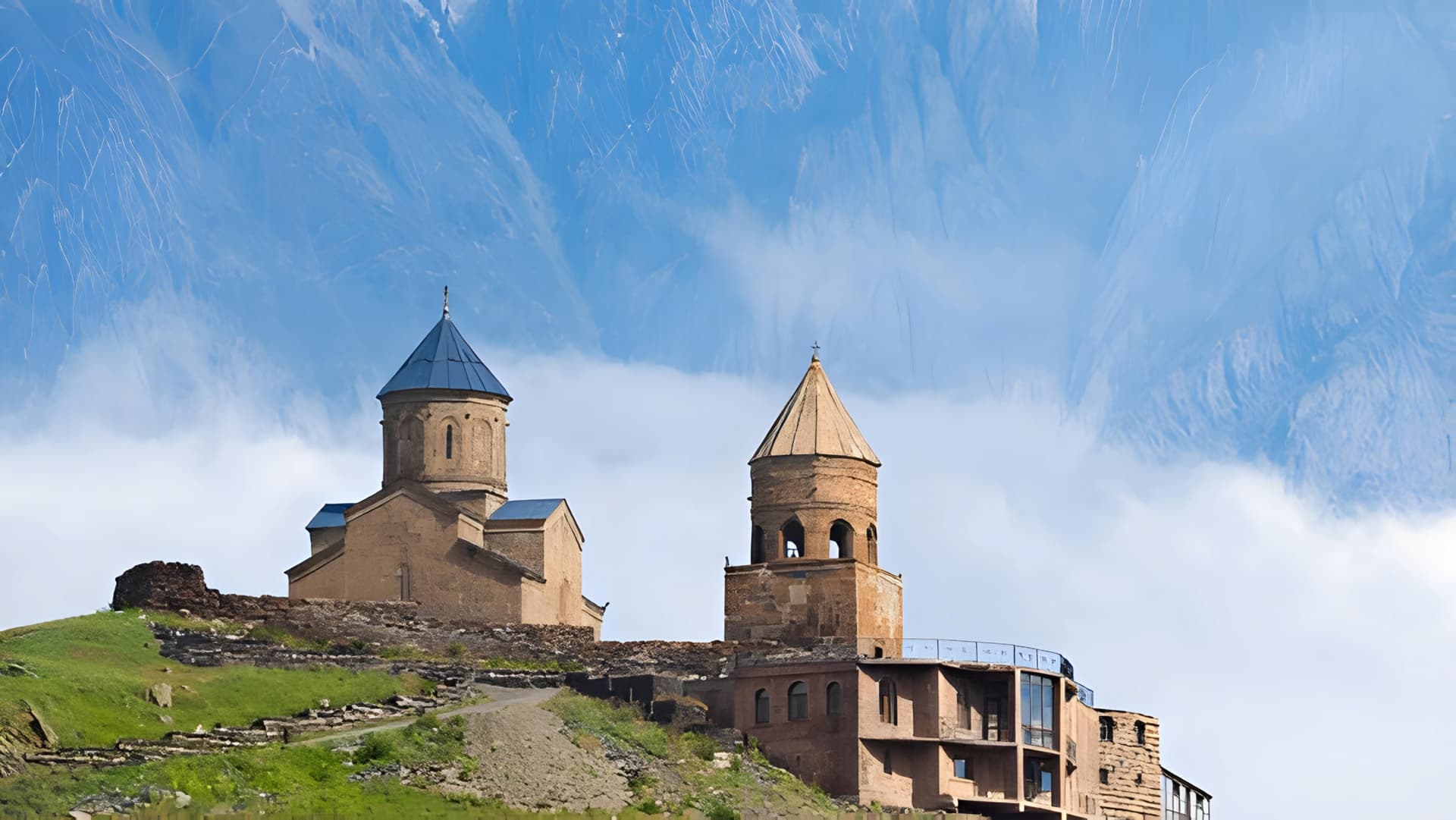 Kazbegi Full-Day Ananuri Fortress & Gergeti Monastery Tour image 2